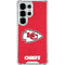 NFL Kansas City Chiefs Distressed Galaxy S25 Ultra Clear Case