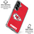 NFL Kansas City Chiefs Distressed Galaxy S26 Clear Case