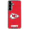 NFL Kansas City Chiefs Distressed Galaxy S26 Plus Clear Case