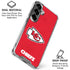 NFL Kansas City Chiefs Distressed Galaxy S26 Plus Clear Case