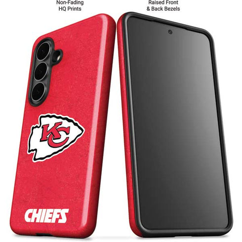 NFL Kansas City Chiefs Distressed Galaxy S26 Plus Impact Case