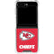 NFL Kansas City Chiefs Distressed Galaxy Z Flip6 Clear Case