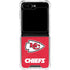 NFL Kansas City Chiefs Distressed Galaxy Z Flip6 Clear Case