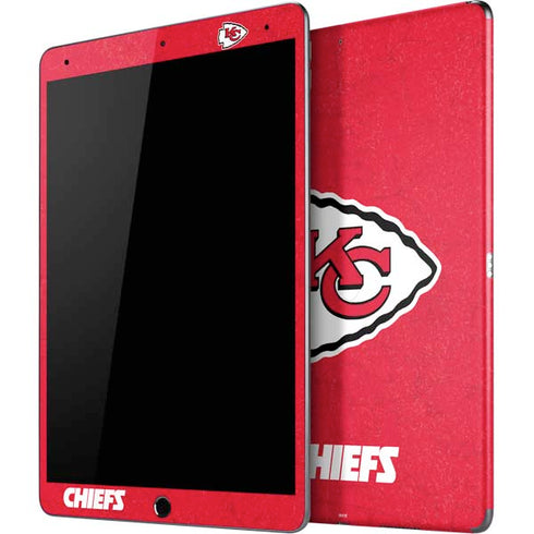 NFL Kansas City Chiefs Distressed iPad Skins