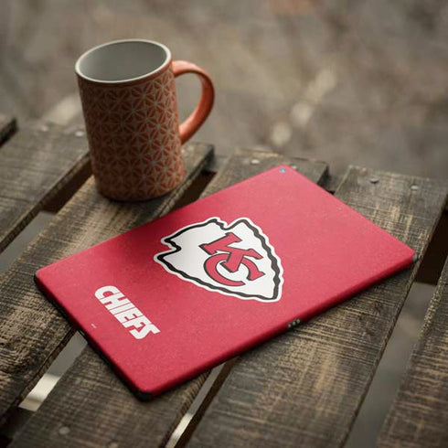NFL Kansas City Chiefs Distressed iPad Skins