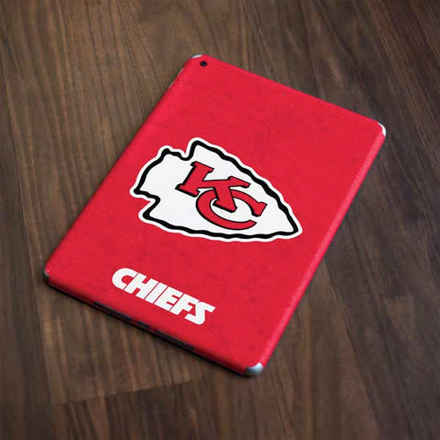 NFL Kansas City Chiefs Distressed Apple iPad Skin