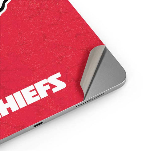 NFL Kansas City Chiefs Distressed Apple iPad Air Skin