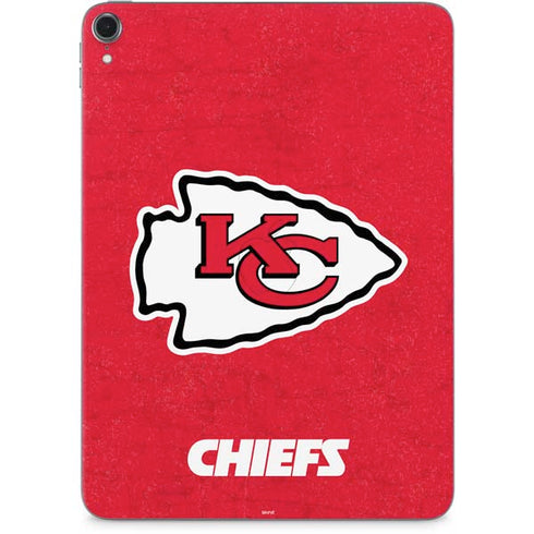 NFL Kansas City Chiefs Distressed Apple iPad Pro Skin