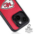NFL Kansas City Chiefs Distressed iPhone 14 Kickstand Case