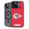 NFL Kansas City Chiefs Distressed iPhone 15 Kickstand Case