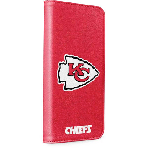 NFL Kansas City Chiefs Distressed iPhone 15 Pro Folio Case