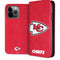 NFL Kansas City Chiefs Distressed iPhone 15 Pro Max Folio Case