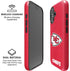 NFL Kansas City Chiefs Distressed iPhone 16 Magsafe Impact Case