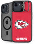 NFL Kansas City Chiefs Distressed iPhone 16e Kickstand Case