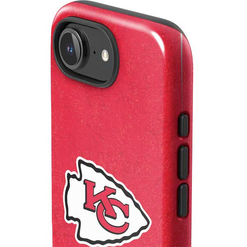NFL Kansas City Chiefs Distressed iPhone 16e Impact Case