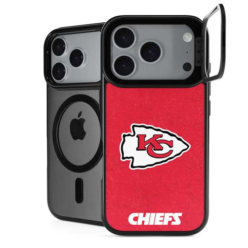 NFL Kansas City Chiefs Distressed iPhone 18 Pro Kickstand Case