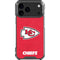 NFL Kansas City Chiefs Distressed iPhone 18 Pro Max Clear Case