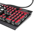 NFL Kansas City Chiefs Distressed K95 RGB PLATINUM Mechanical Gaming Keyboard Skin