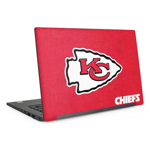 NFL Kansas City Chiefs Distressed Dell Latitude Skin