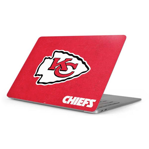 NFL Kansas City Chiefs Distressed Apple MacBook Pro 16-inch Skin