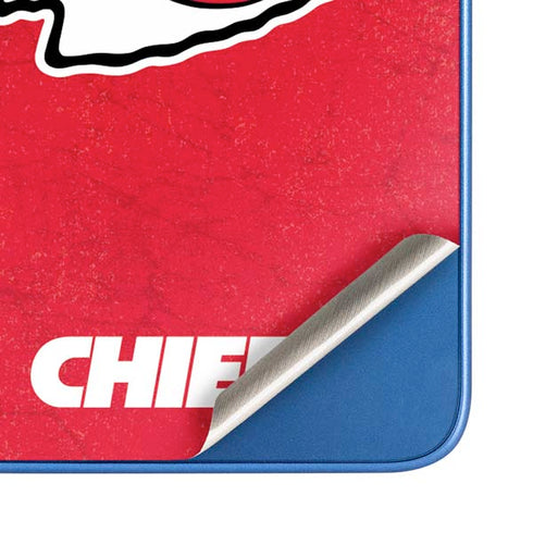 NFL Kansas City Chiefs Distressed Moto G Play 4G (2024) Skin