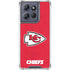 NFL Kansas City Chiefs Distressed Moto G Power 5G (2025) Clear Case