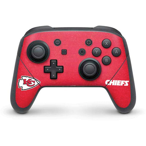 NFL Kansas City Chiefs Distressed Nintendo Skins