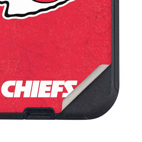 NFL Kansas City Chiefs Distressed Otterbox Defender iPhone Skin