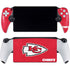 NFL Kansas City Chiefs Distressed PlayStation Portal Remote Player Skin