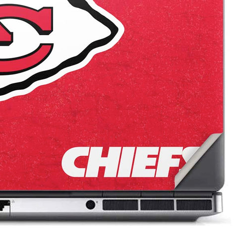 NFL Kansas City Chiefs Distressed Dell Precision Skin