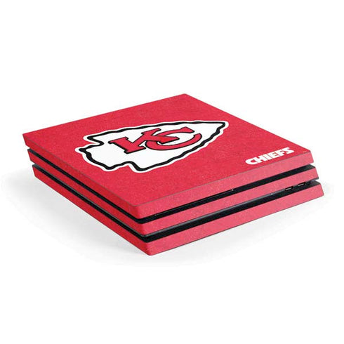 NFL Kansas City Chiefs Distressed PlayStation PS4 Skins
