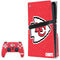 NFL Kansas City Chiefs Distressed PS5 Pro Disk Bundle Skin