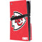 NFL Kansas City Chiefs Distressed PS5 Pro Disk Console Skin