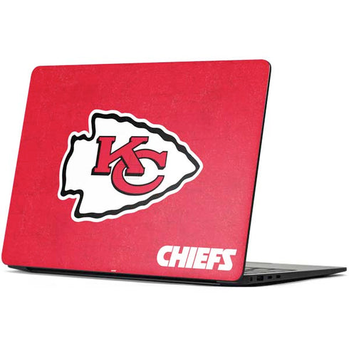 NFL Kansas City Chiefs Distressed Surface Laptop 7 13.8in Skin