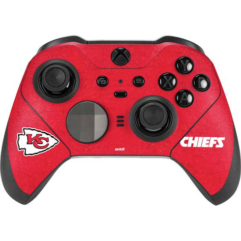 NFL Kansas City Chiefs Distressed Xbox Elite Wireless Controller Series 2 Skin