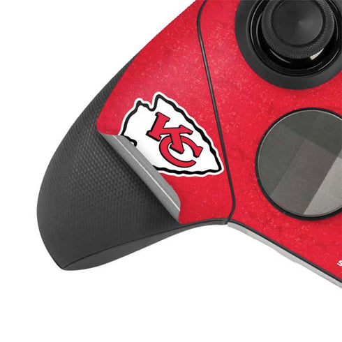 NFL Kansas City Chiefs Distressed Xbox Elite Wireless Controller Series 2 Skin