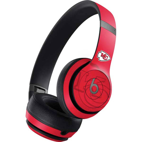 NFL Kansas City Chiefs Double Vision Beats Solo 4 Wireless Headphones Skin