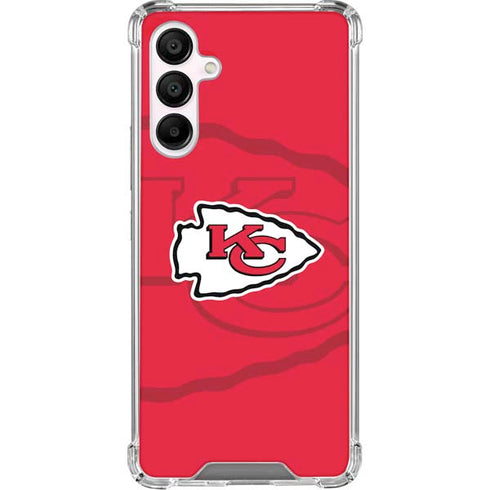 NFL Kansas City Chiefs Double Vision Galaxy A16 5G Clear Case