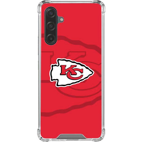 NFL Kansas City Chiefs Double Vision Galaxy A17 Clear Case