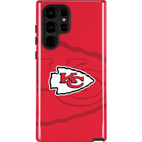 NFL Kansas City Chiefs Double Vision Galaxy Cases