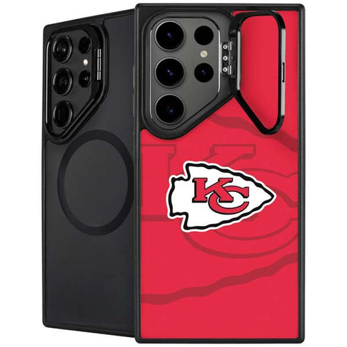 NFL Kansas City Chiefs Double Vision Galaxy S25 Ultra Kickstand Case
