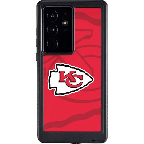 NFL Kansas City Chiefs Double Vision Galaxy S24 Ultra Waterproof Case