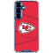 NFL Kansas City Chiefs Double Vision Galaxy S25 FE Clear Case