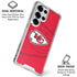 NFL Kansas City Chiefs Double Vision Galaxy S25 Ultra Clear Case