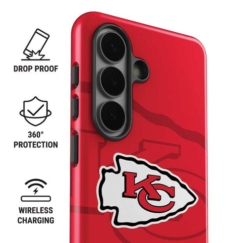 NFL Kansas City Chiefs Double Vision Galaxy S26 Impact Case