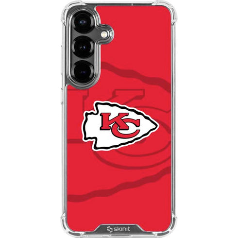 NFL Kansas City Chiefs Double Vision Galaxy S26 Plus Clear Case