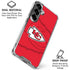 NFL Kansas City Chiefs Double Vision Galaxy S26 Plus Clear Case