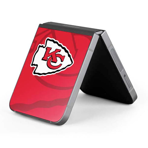 NFL Kansas City Chiefs Double Vision Galaxy Z Flip6 Skin