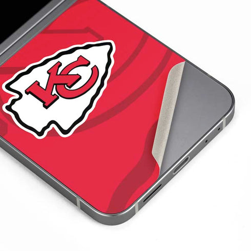 NFL Kansas City Chiefs Double Vision Galaxy Z Flip6 Skin