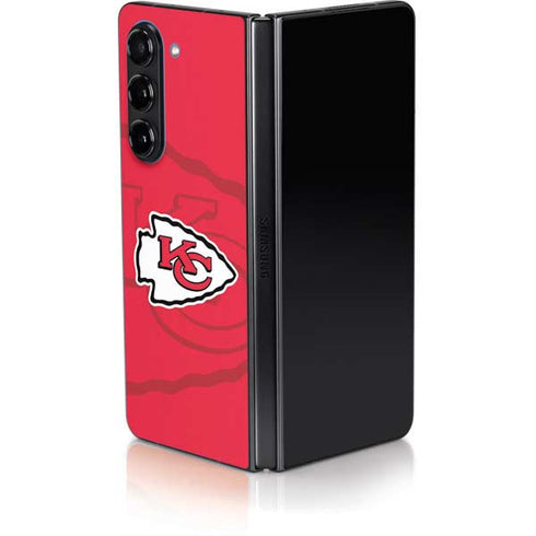 NFL Kansas City Chiefs Double Vision Galaxy Z Fold5 5G Skin